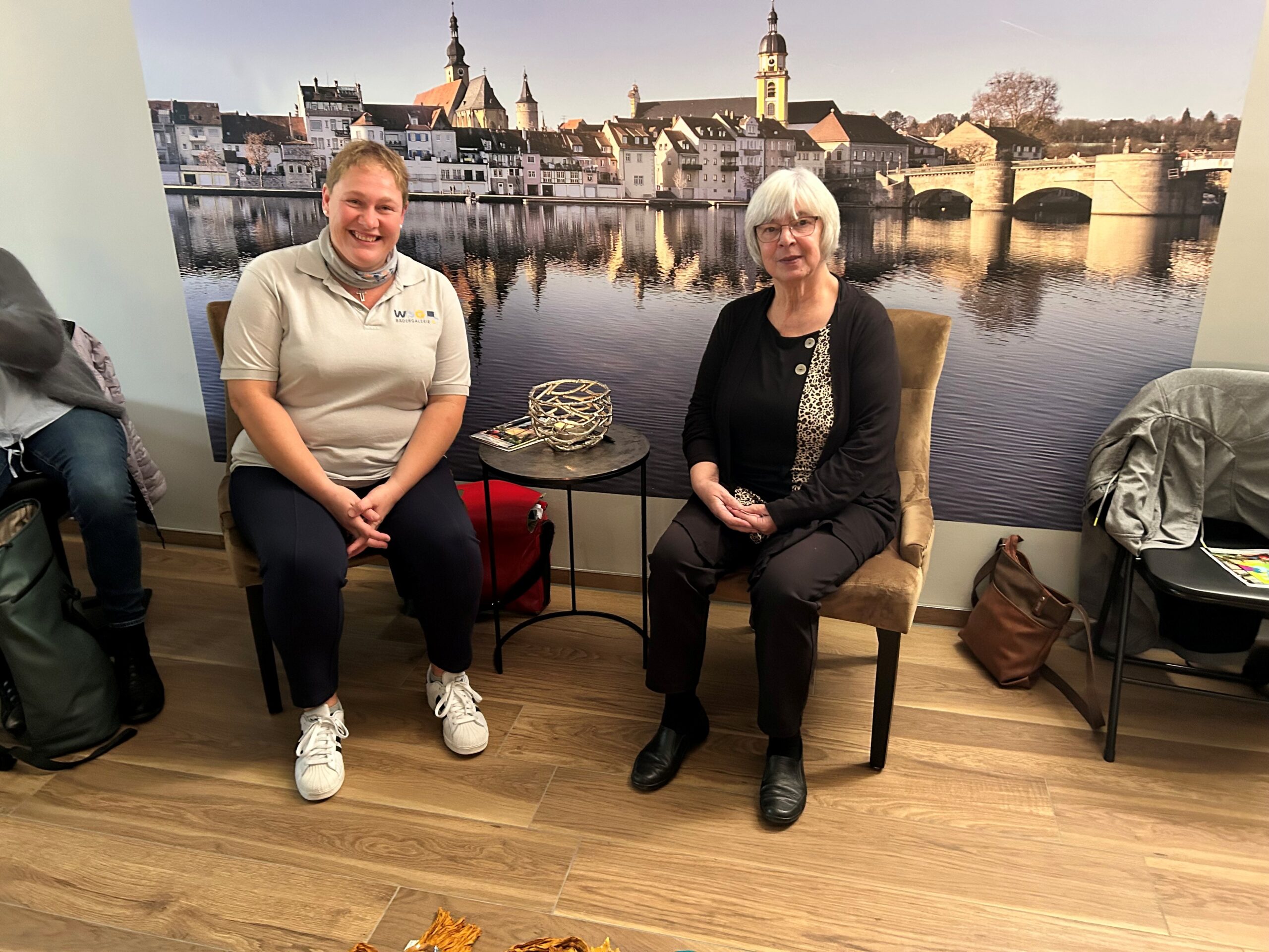 Hospiz- und Trauerbegleiterin in unserer eventGALERIE BÄDERglück